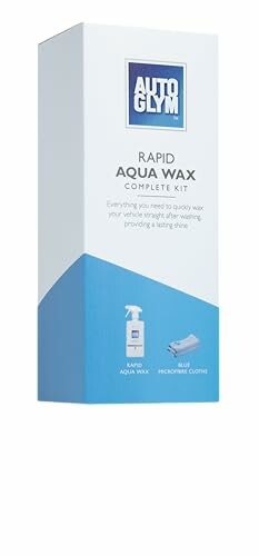 Autoglym Rapid Aqua Wax packaging