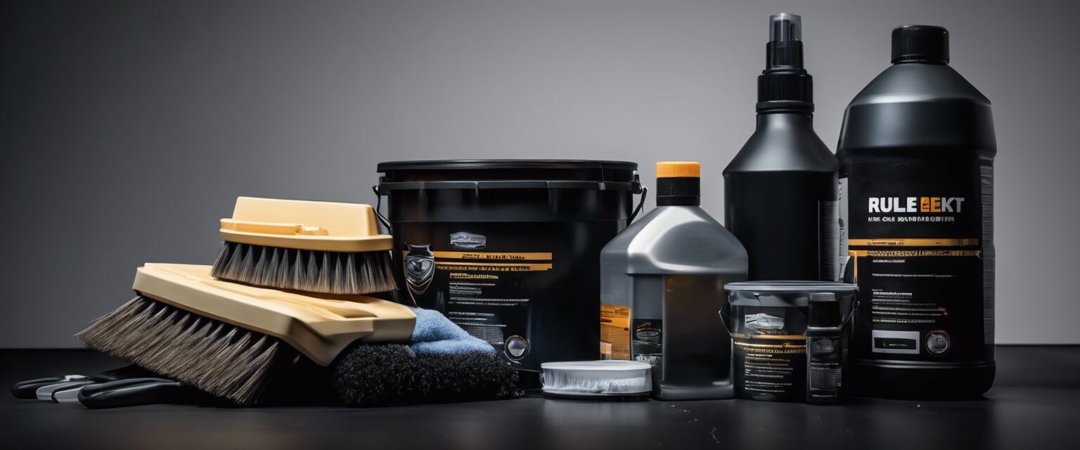 Car detailing kits for men