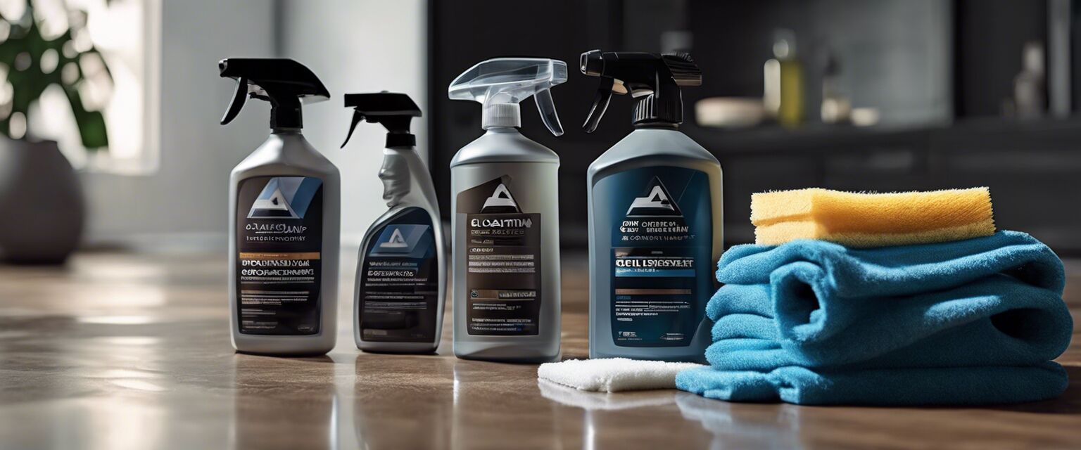 Interior car cleaning products